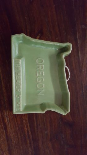 Rare Rosemeade Oregon State Ashtray