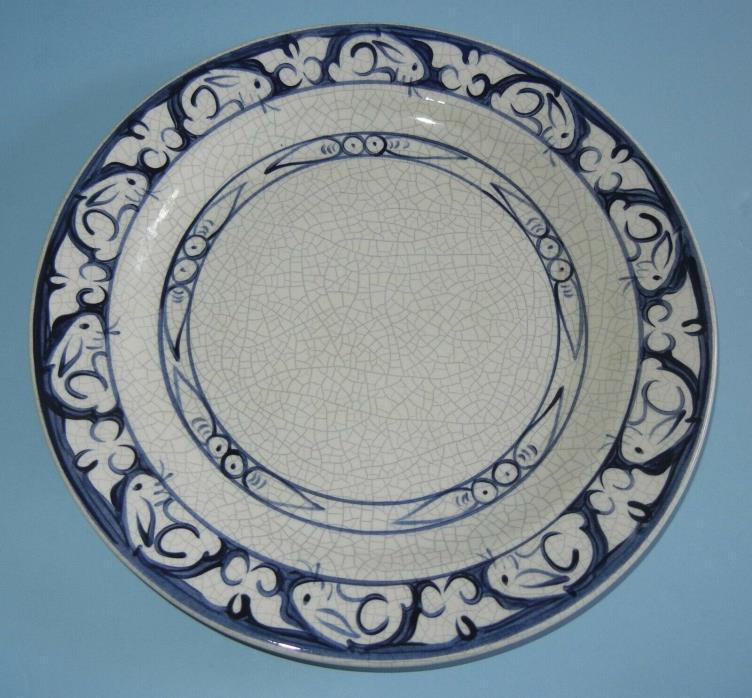 Dedham Pottery Potting Shed One Dinner Plate 11
