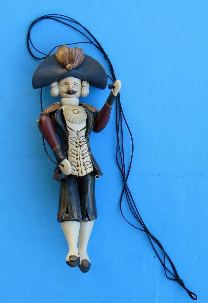 Laboratorio Pesaro iPupi hand made Italian Ceramic Puppet  Medieval Figure