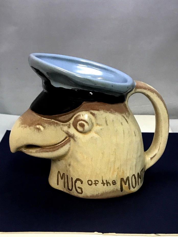 Frankoma Pottery American Airlines Eagle Mug of the Month Employee Award