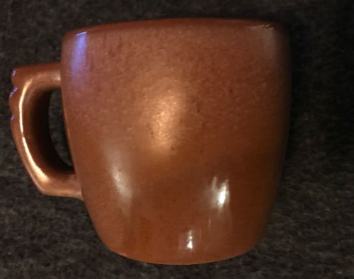 Frankoma Brown Mug Cup 5C Vintage