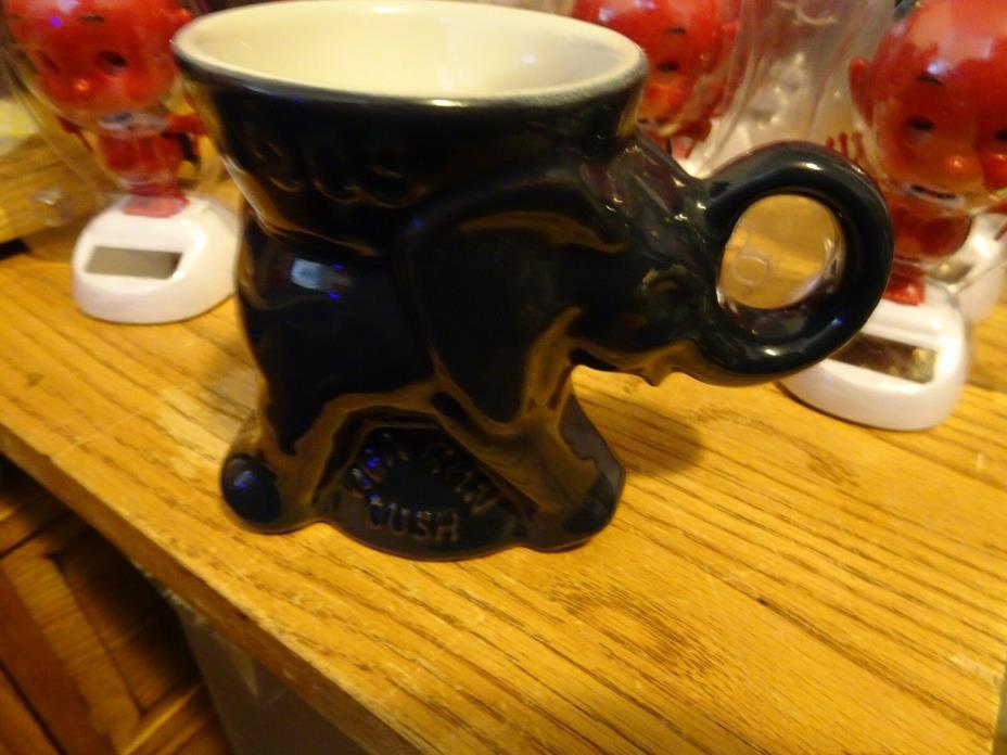 Frankoma Political Mug - GOP 1985 Reagan Bush
