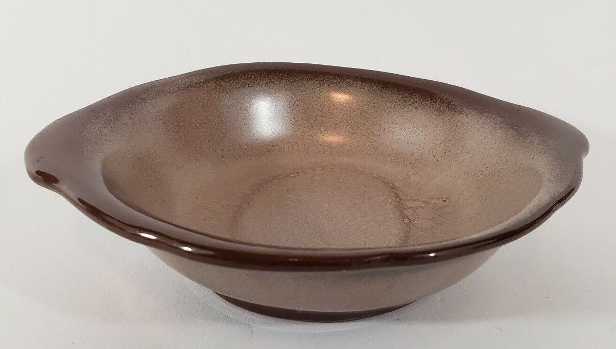 FRANKOMA Pottery Soup Bowl Desert Brown Plainsman 7 Inch by 2 