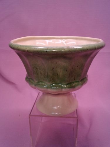VTG Haeger Pottery USA #71 Yellow Green 6