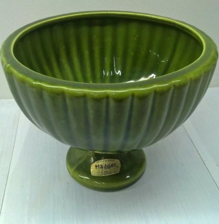 Haeger pottery planter green porcelain 3976 good condition