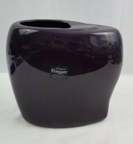 VINTAGE royal haeger ceramic lavender/purple vase