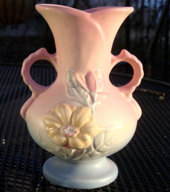 Hull Art Pottery Magnolia Vase Vintage 6.25