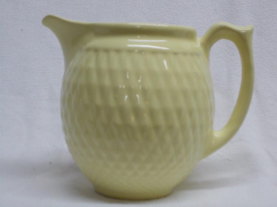 Vintage Hull Nuline Bak-Serve Diamond Quilt Batter Jug 6