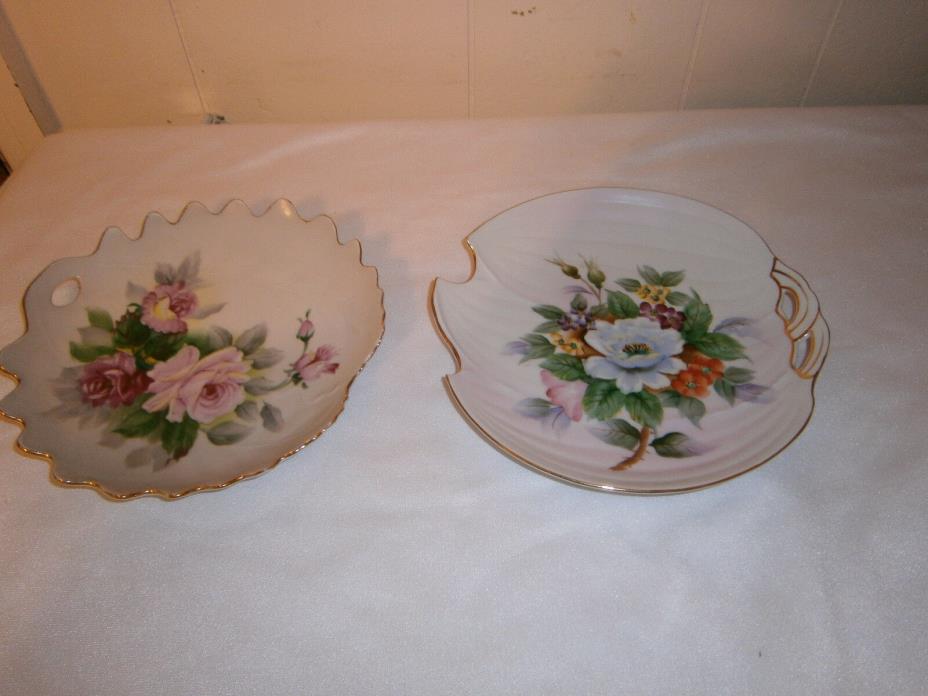Vintage Vcagco Ceramic Plates, Set of 2