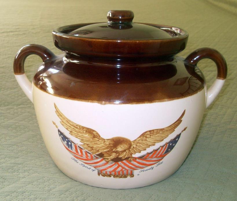 Spirit of '76 Bean Pot - Vintage McCoy Pottery