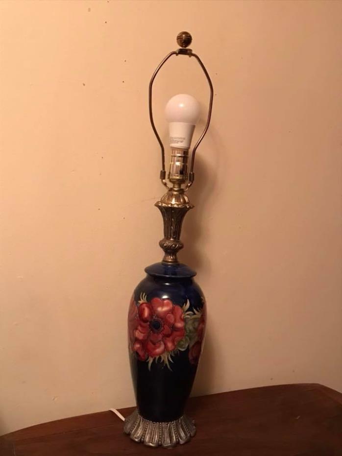 Moorcroft Table Lamp Made in England