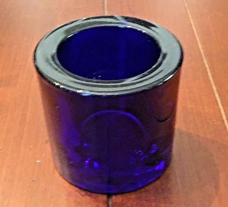 IITTALA Marimekko Cobalt Blue KIVI Votive Tea Light Heikki Orvola Finland