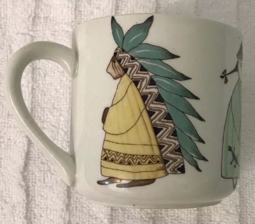 VTG Arabia Finland Childs Mug “Parade” People Of The World- Hard to Find