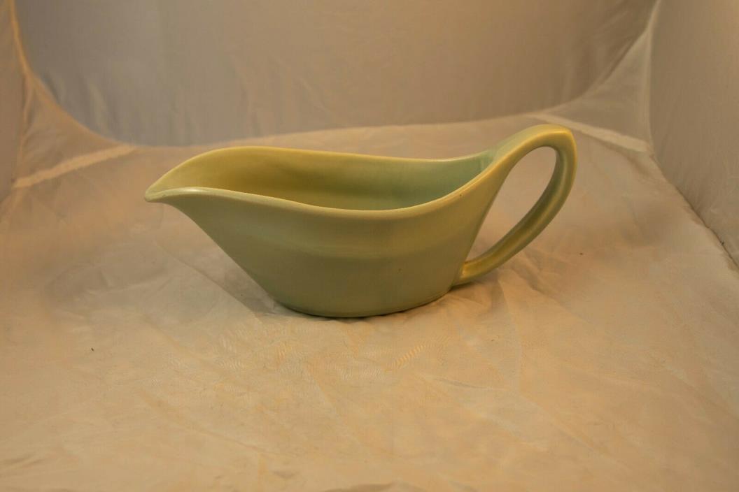 Vintage Bauer Pottery Gray Gravy Pitcher