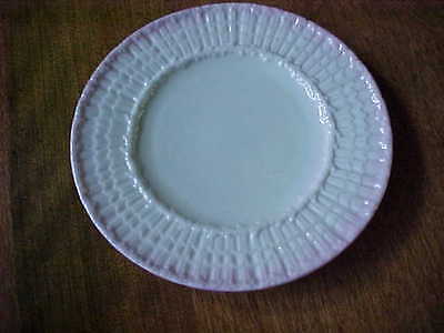 BELLEEK - LIMPET PINK IRELAND BREAD & BUTTER PLATE 6.25