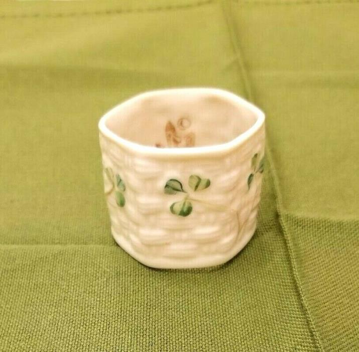 St Patrick's Belleek Irish Shamrock 