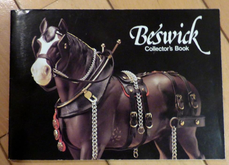 1978 Beswick Catalog Collector's Book Horses, Dogs, Birds, Cats, More.