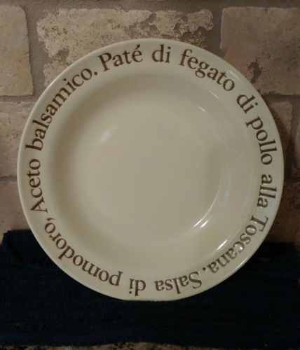 Original Design Round Pasta Bowl Dish