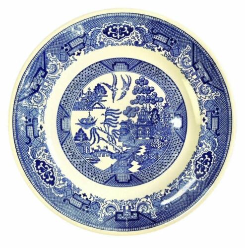 Bread and Butter Plate Royal China Blue Willow Ware Vintage USA