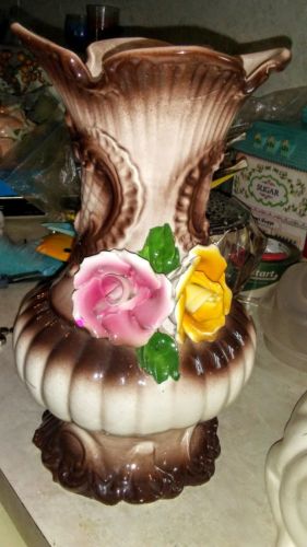 Capodimonte flowered  Vase
