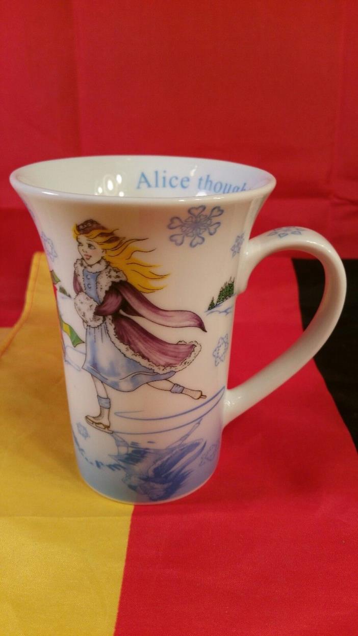 Alice in Wonderland Cafe Winter Land Paul Cardew Cafe Tall Coffee Coco Cup Mug