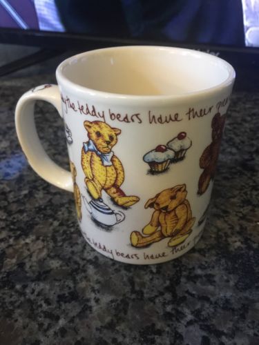 Ted Tea Teddy Bear Tea Coffee Mug Cup Picnic Day by Paul Cardew Classic England