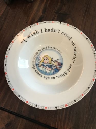 Alice In Wonderland Cardew Design Bowl