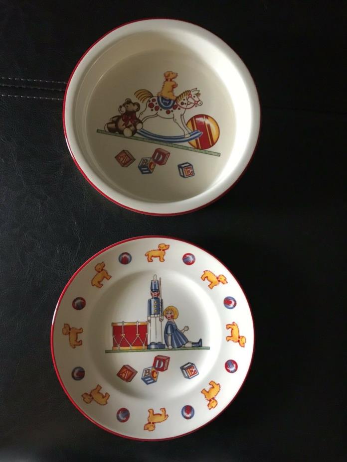 Tiffany & Co Tiffany Toys 2 Piece Child's Dish Set