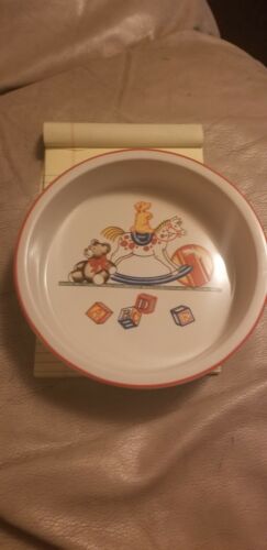 VINTAGE 1992 TIFFANY TOYS CHILDRENS BOWL BY TIFFANY & CO.