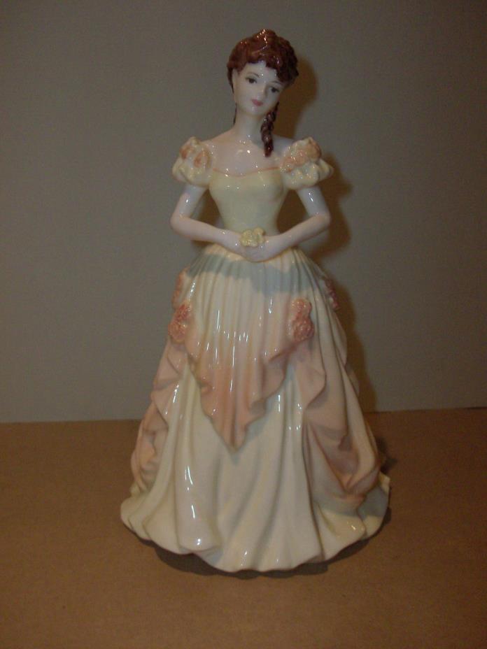 Coalport Ladies Of Fashion Karen Porcelain Figurine 8 1/2