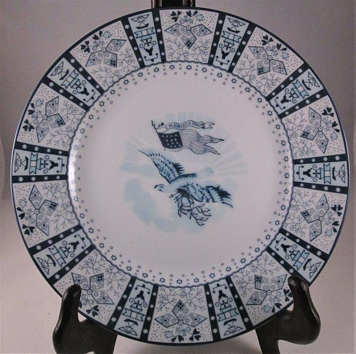 Woodmere Castle China White House Presidential Dessert Plate ZACHARY TAYLOR #12