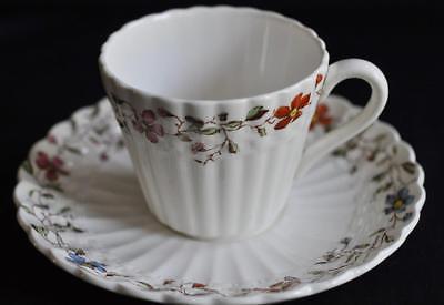 Vintage Copeland Spode Porcelain Demitasse Cup & Saucer - 