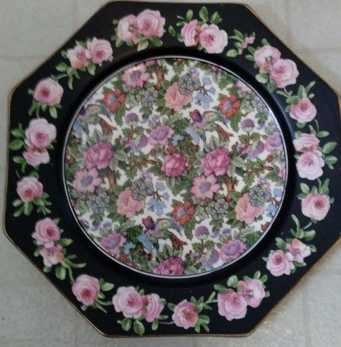 Crown Ducal Ware England Very Hard To Find Beautiful Decorative Octagonal Plate
