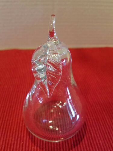 Art Glass - Abbot - Hollow Glass - Eden Pear Decorative Paper Weight