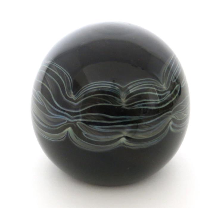 John Byron Unique Glass Paperweight