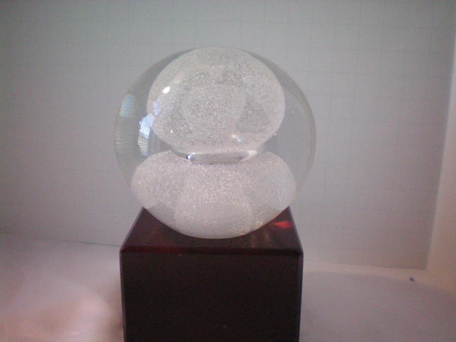 BEAUTIFUL A. Jablonski Glass Paperweight