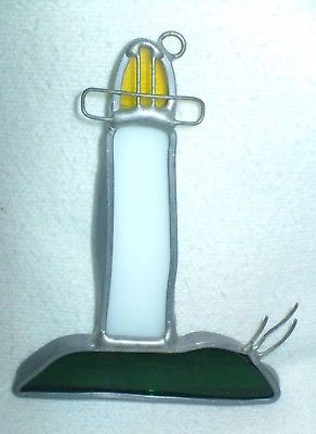 Stain Glass Lighthouse Suncatcher Lighthouse Hanger/Ornament