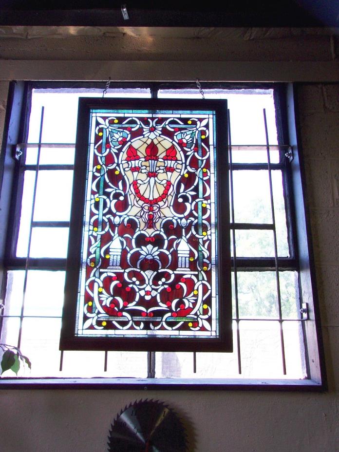 LEADED GLASS WINDOW-OBO SELLING OUT