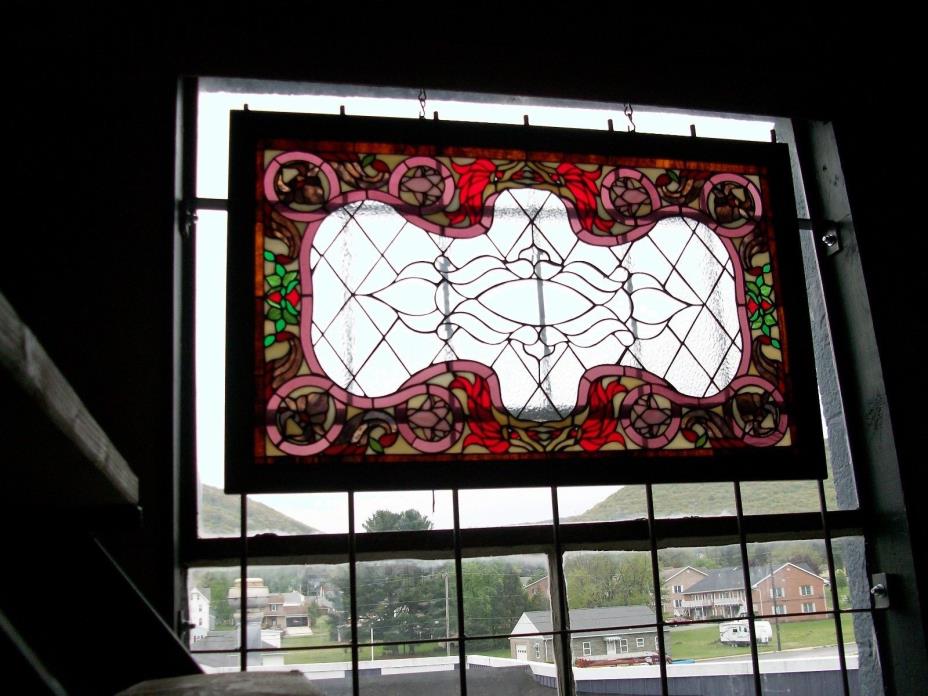 LEADED GLASS WINDOW-SELLING OUT MAKE OFFER