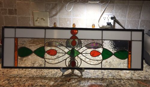 Stained Glass Panel - Kitchen Deco. 26 1/2 