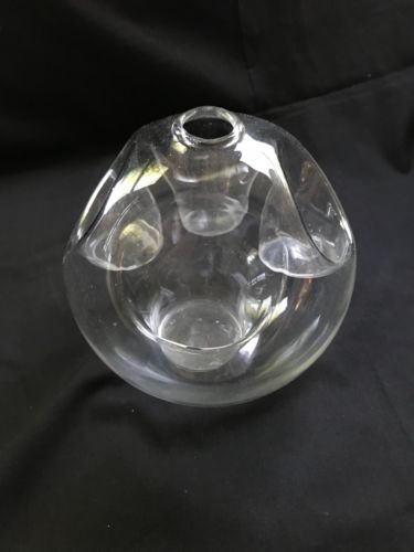 Buzz Blodgett Glass Hand Blown Votive Candle Holder Bubble sphere Tea Lights