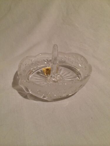 Vintage Bleikristall West German 24% Pure Lead Crystal Ring Stander Glassware