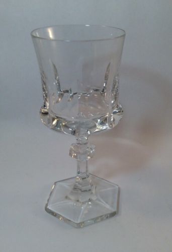 Villeroy & Boch Mars 2000 Crystal Wine Glass Water Goblet 6