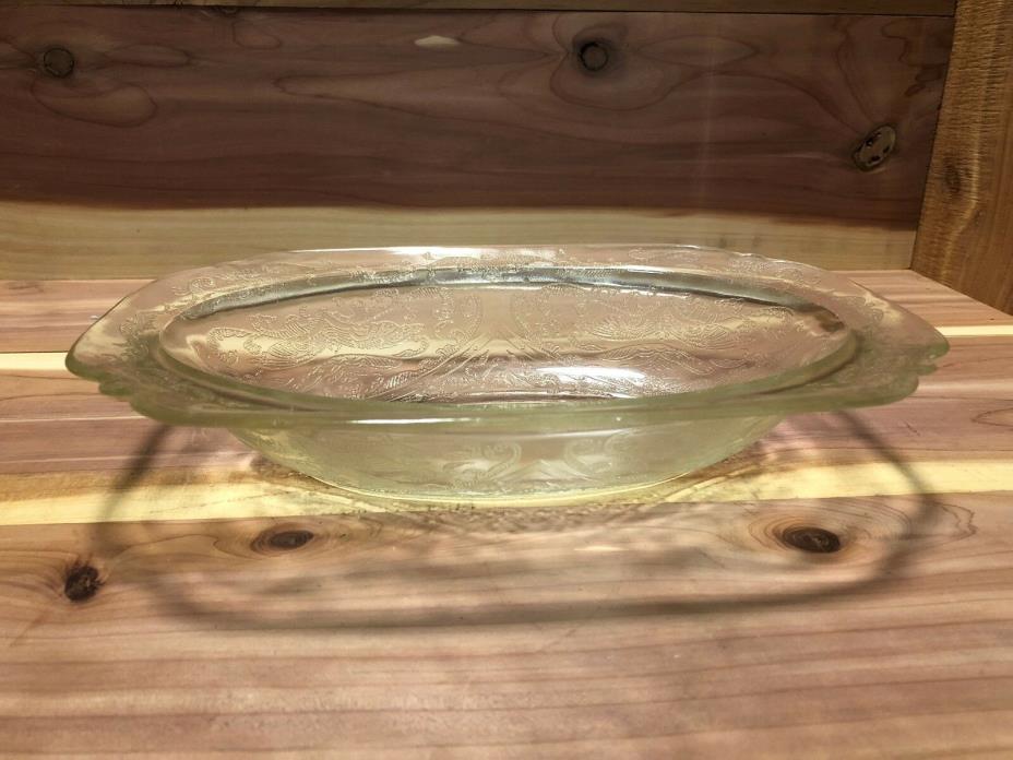 Madrid Depression Glass vegetable bowl pre-owned