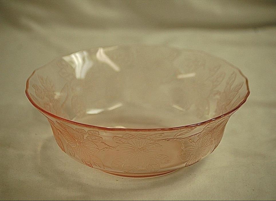 Old Vintage MacBeth Evans Dogwood Pink 8-1/4