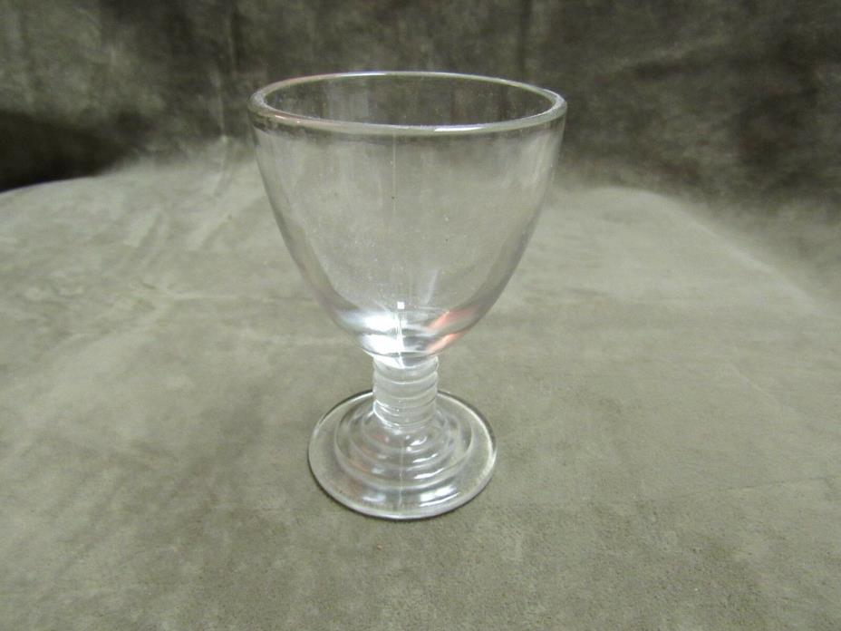 Vintage Federal Glass Anchor Hocking Art Deco Manhattan Pattern Go With Wine