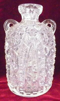 Cambridge Glass Wheat Sheaf Toy Wine Decanter #2660 Antique Child's No Stopper