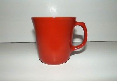 Milk Glass Cinnamon Coffee Mug By Corning