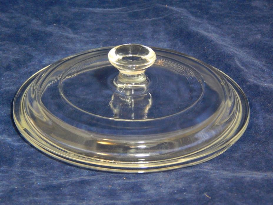 PYREX Replacement Lid Clear Glass Corning Petite Casserole Cover # P-81-C