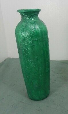 1 Home Decor Upcycled Decorative Glass Bottle/Bud Vase Green  9